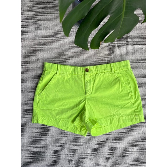 GAP Pants - GAP bright neon green yellow sunkissed khaki shorts